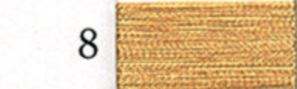 5分（細番手）金銀糸 　工業用細手メタリックミシン刺繍糸　5000m