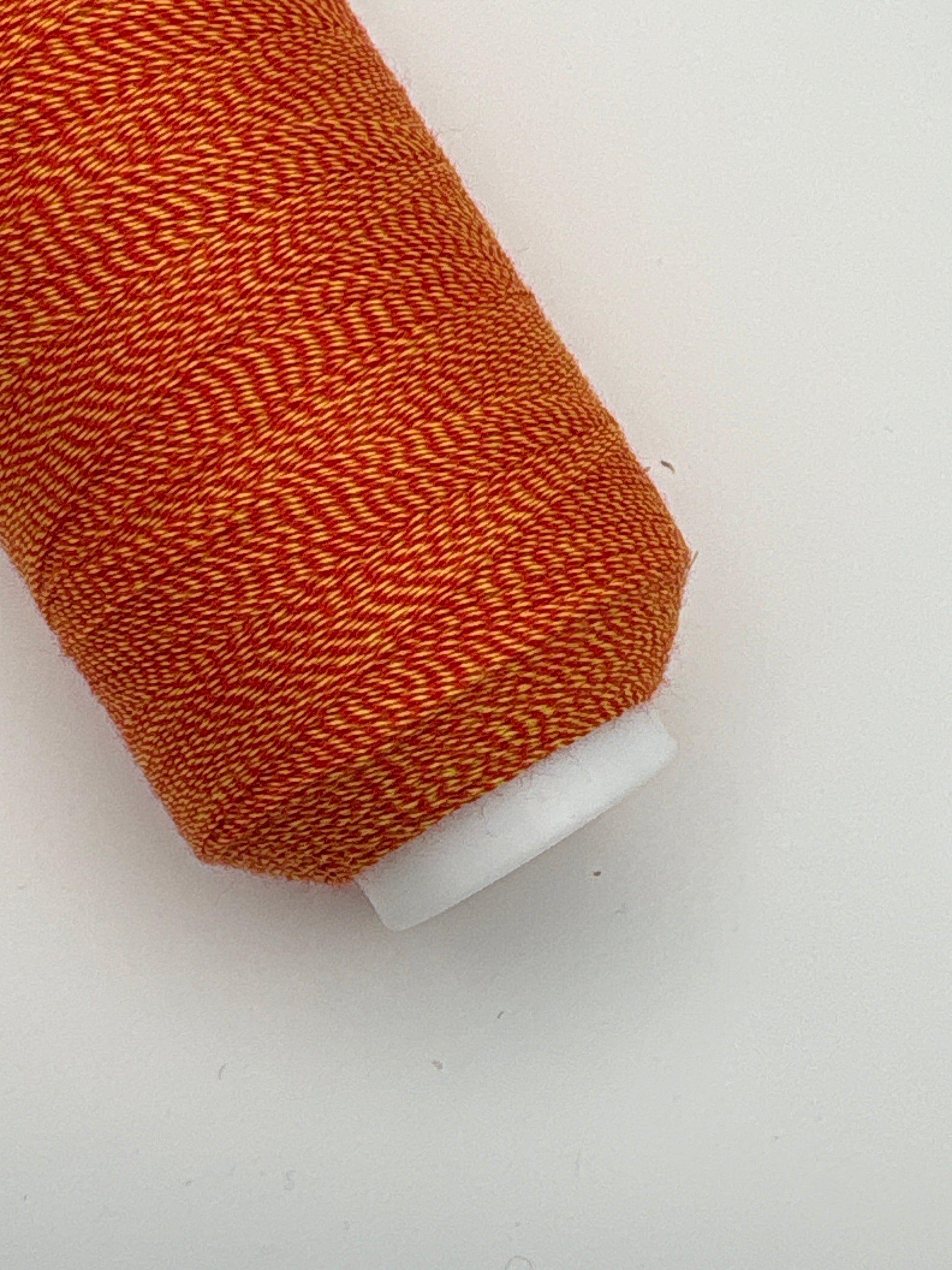 Sofel Mock (twisted yarn in two different colors) recommended for chain stitch and decorative embroidery.