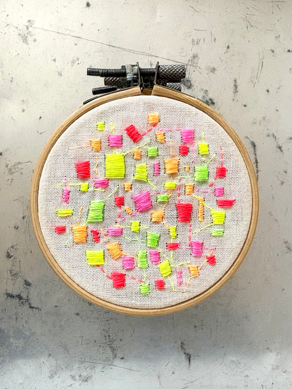 Neon Color Set (Popular for accents, fluorescent embroidery floss)