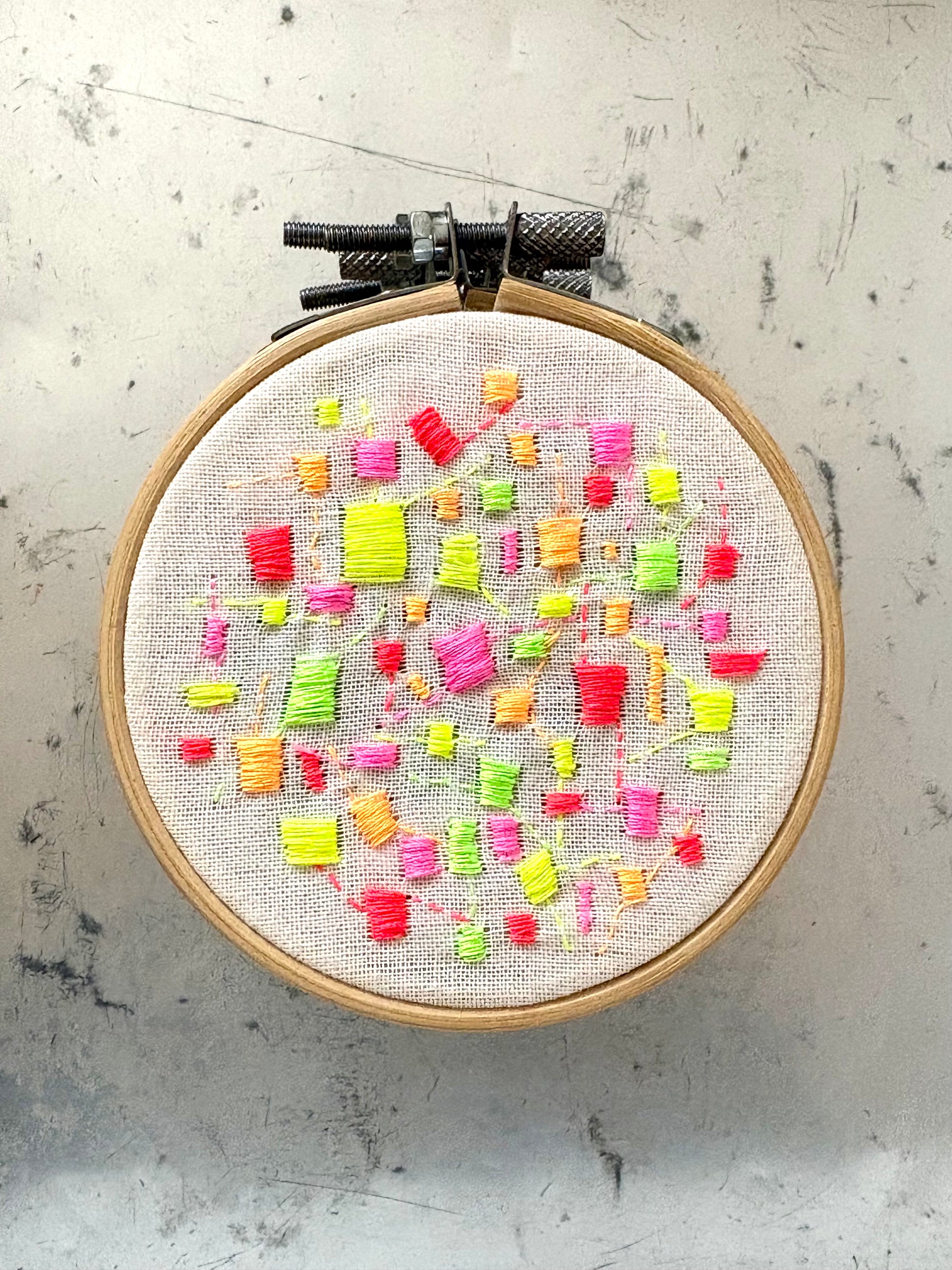 Neon Color Set (Popular for accents, fluorescent embroidery floss)