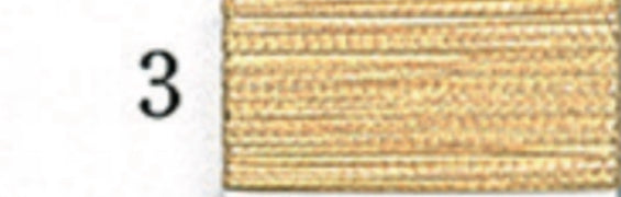 5分（細番手）金銀糸 　工業用細手メタリックミシン刺繍糸　5000m