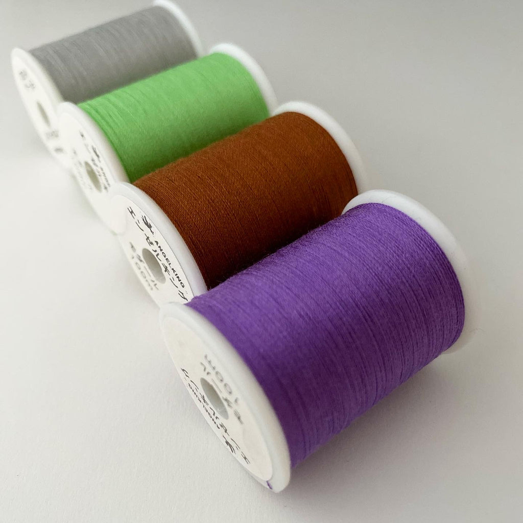 モダール【駒巻】（マットタイプレーヨン糸・ヒートカット加工可）