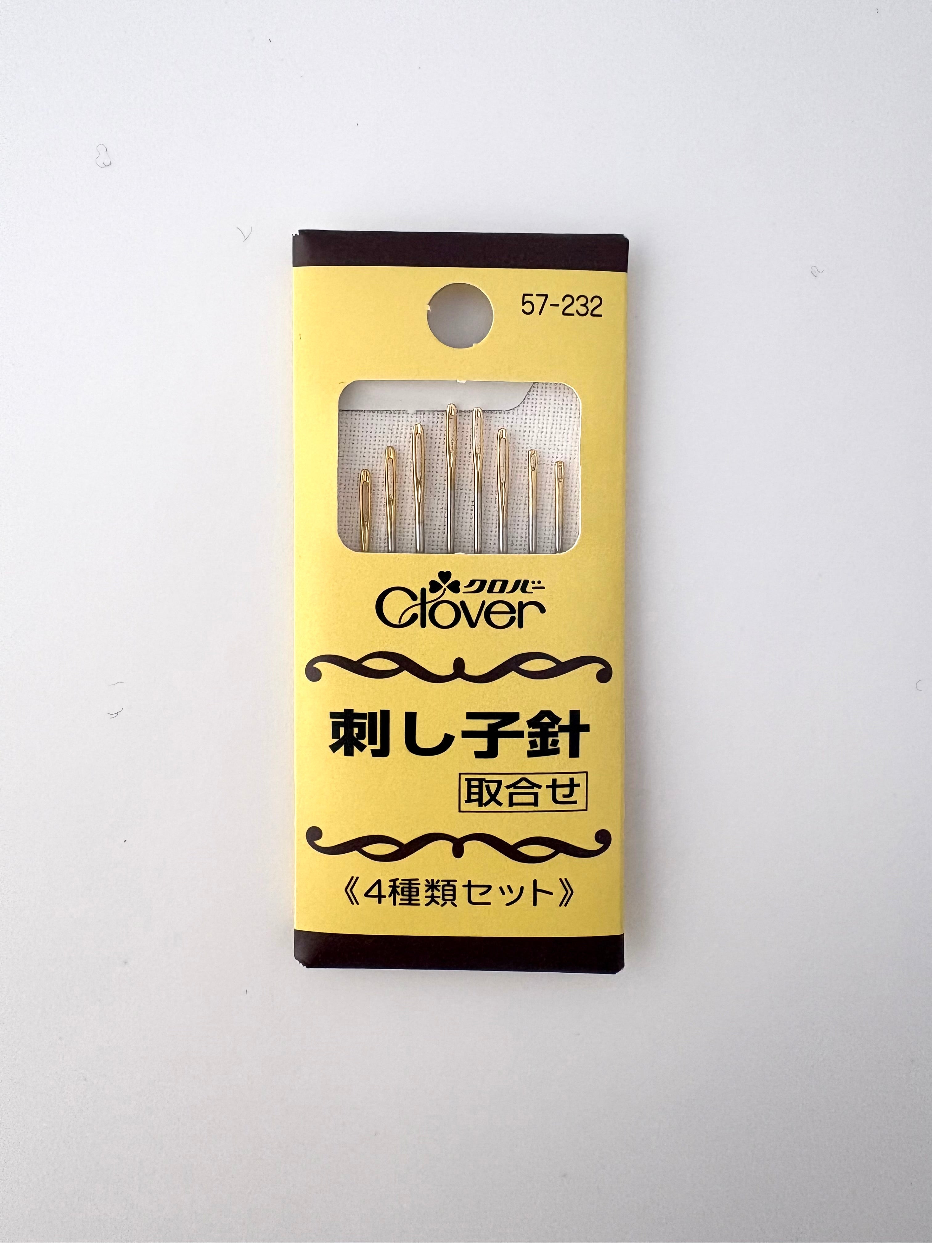 Clover 刺し子針（取り合わせ）4種セット 日本製 – エンゼルキング