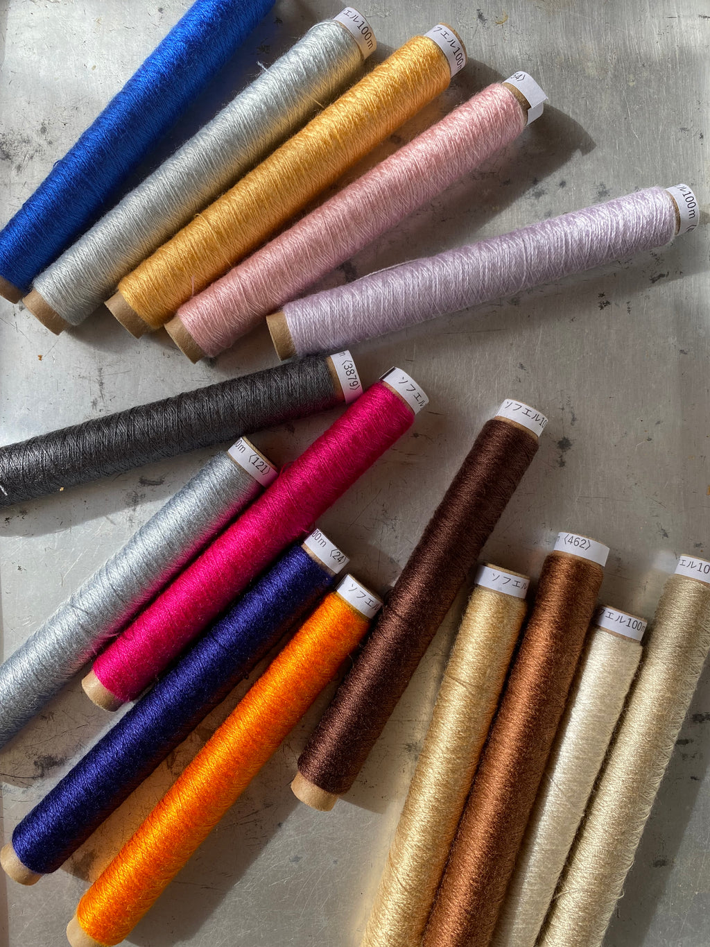 Winter Color Embroidery Floss Sofuel Set