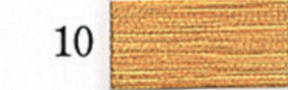5分（細番手）金銀糸 　工業用細手メタリックミシン刺繍糸　5000m