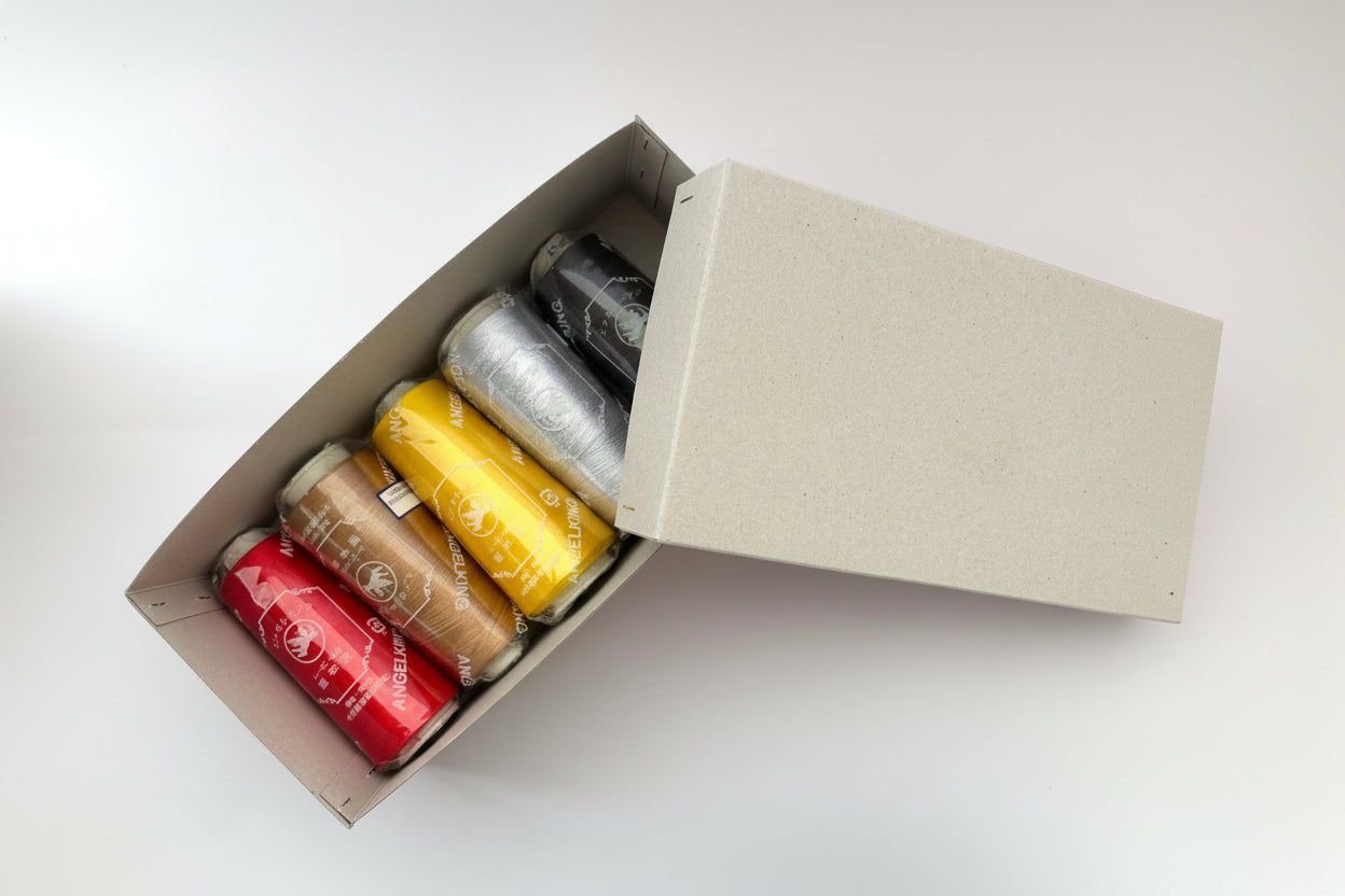 レーヨンミシン刺繍糸　収納箱