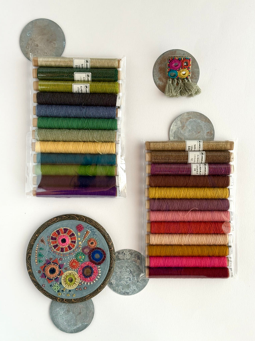 エンゼルキング　刺繍糸　縫うの時間セット