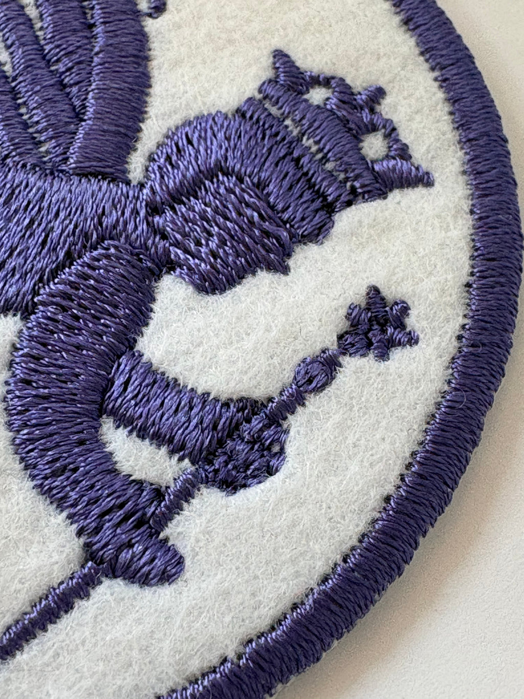 ミシン刺繍糸 シルメイト 120d/2（青）ロゴ　エンゼルキング