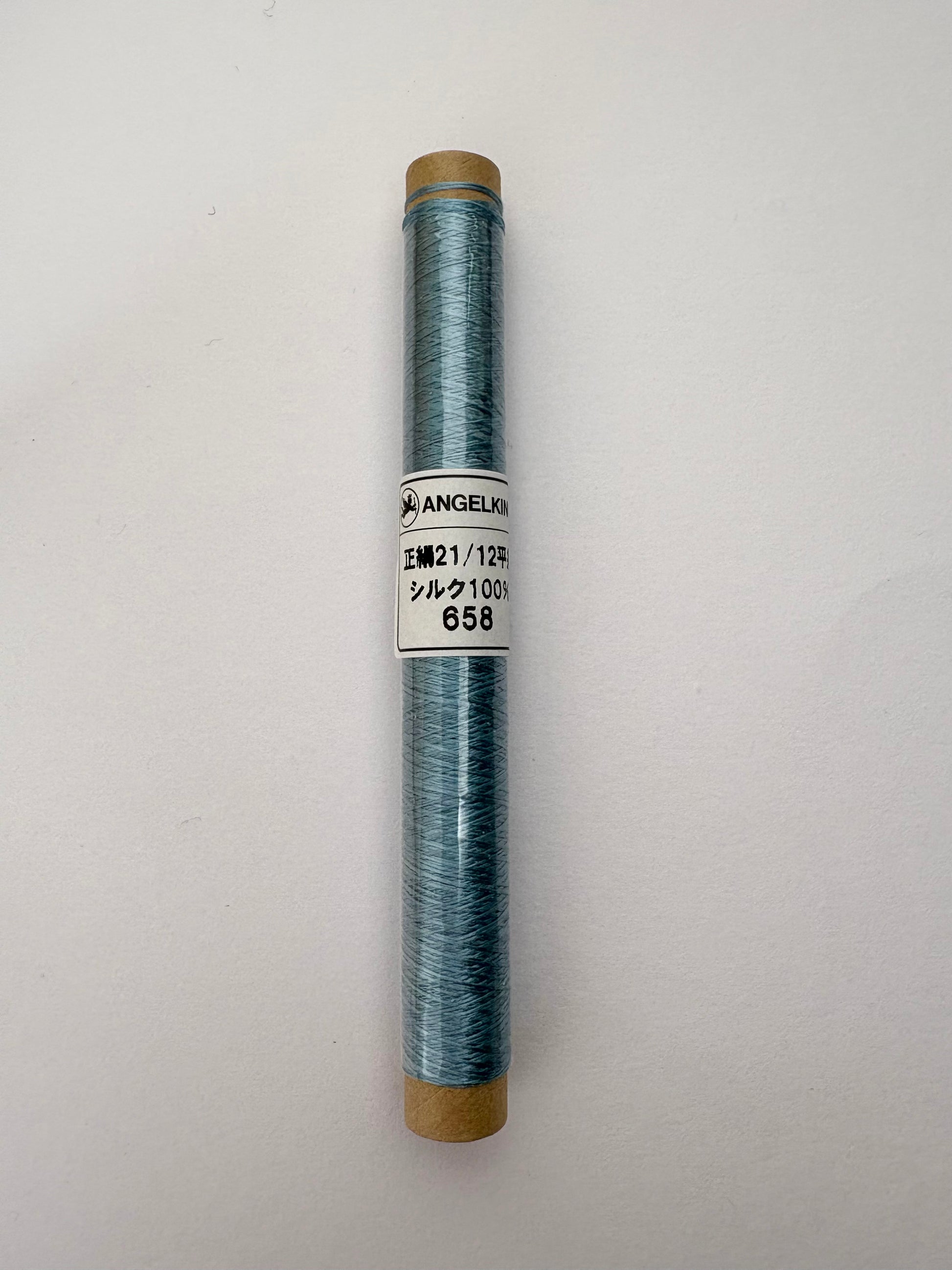 正絹平糸21/12　シルク100％刺繍糸　50ｍシガレット巻　色番654〜678