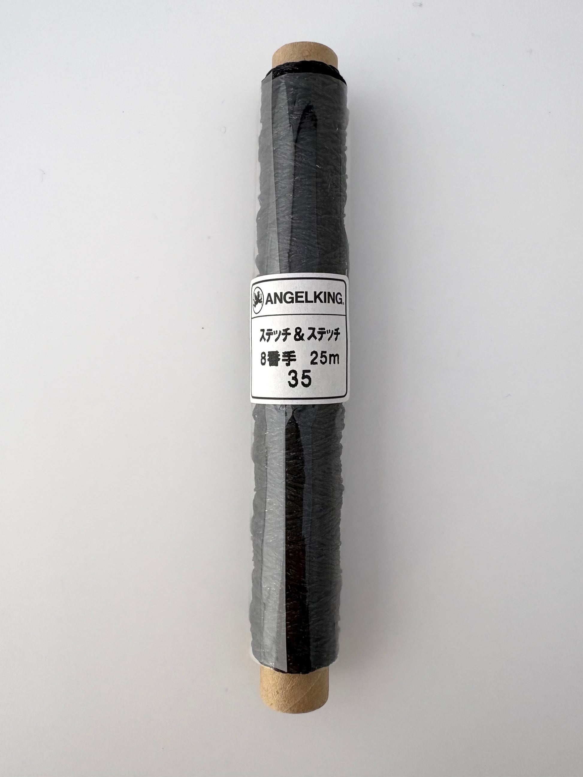 ステッチ＆ステッチ＃8　黒25ｍ