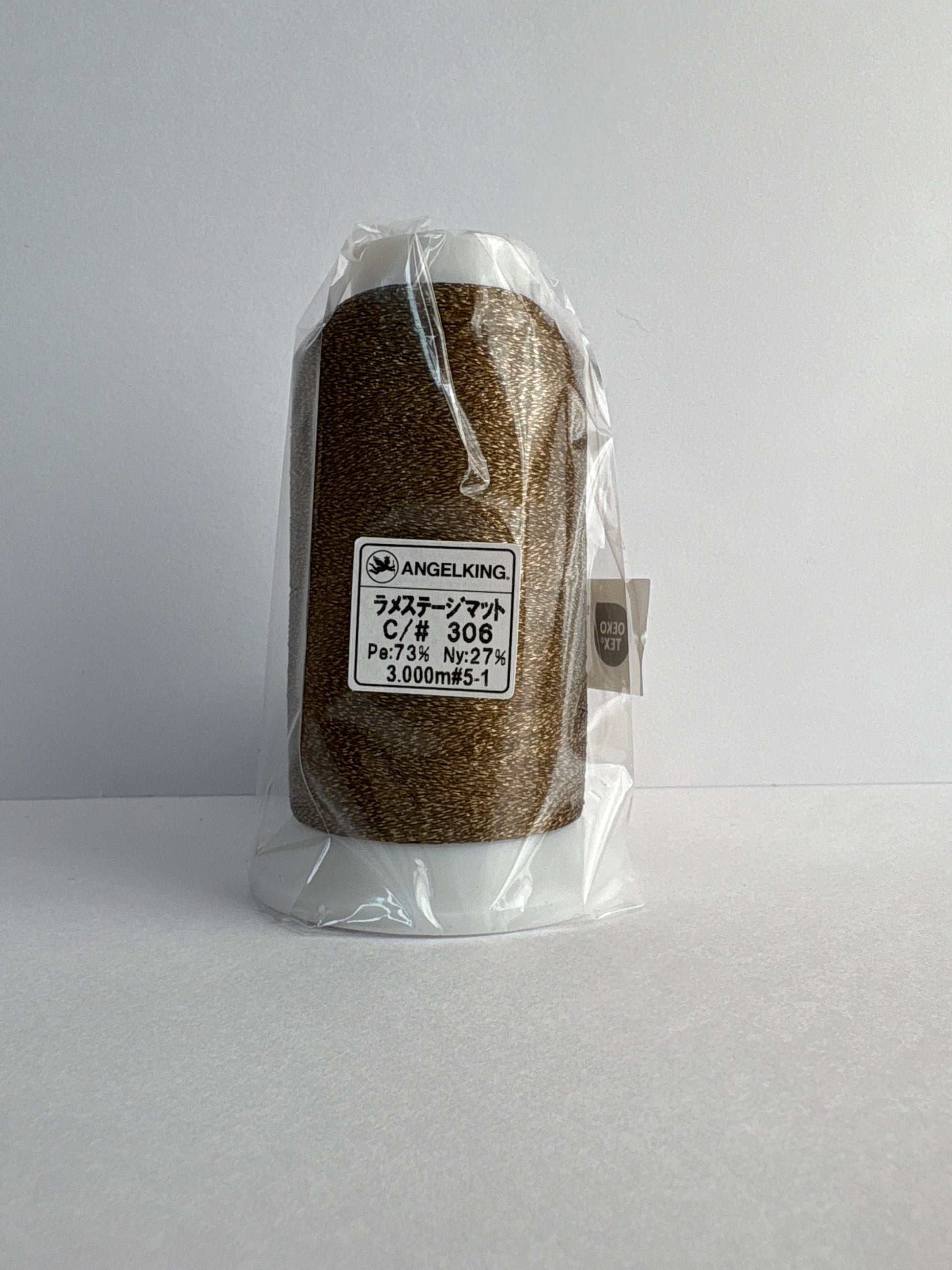 ミシン刺繍糸 ラメステージマット　エンゼルキング