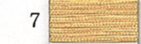5分（細番手）金銀糸 　工業用細手メタリックミシン刺繍糸　5000m