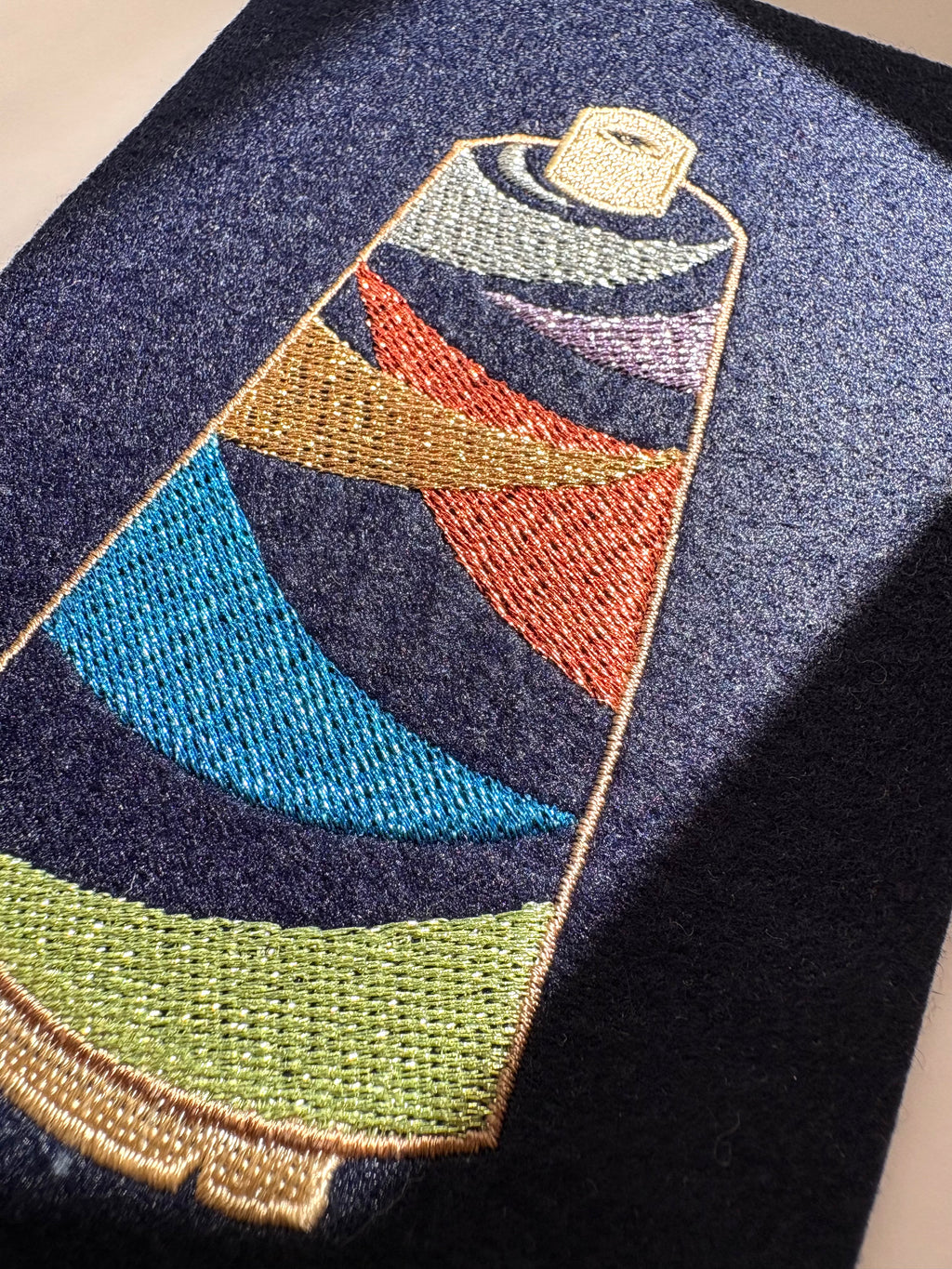 ミシン刺繍糸　ダインテックス刺繍サンプル　エンゼルキング