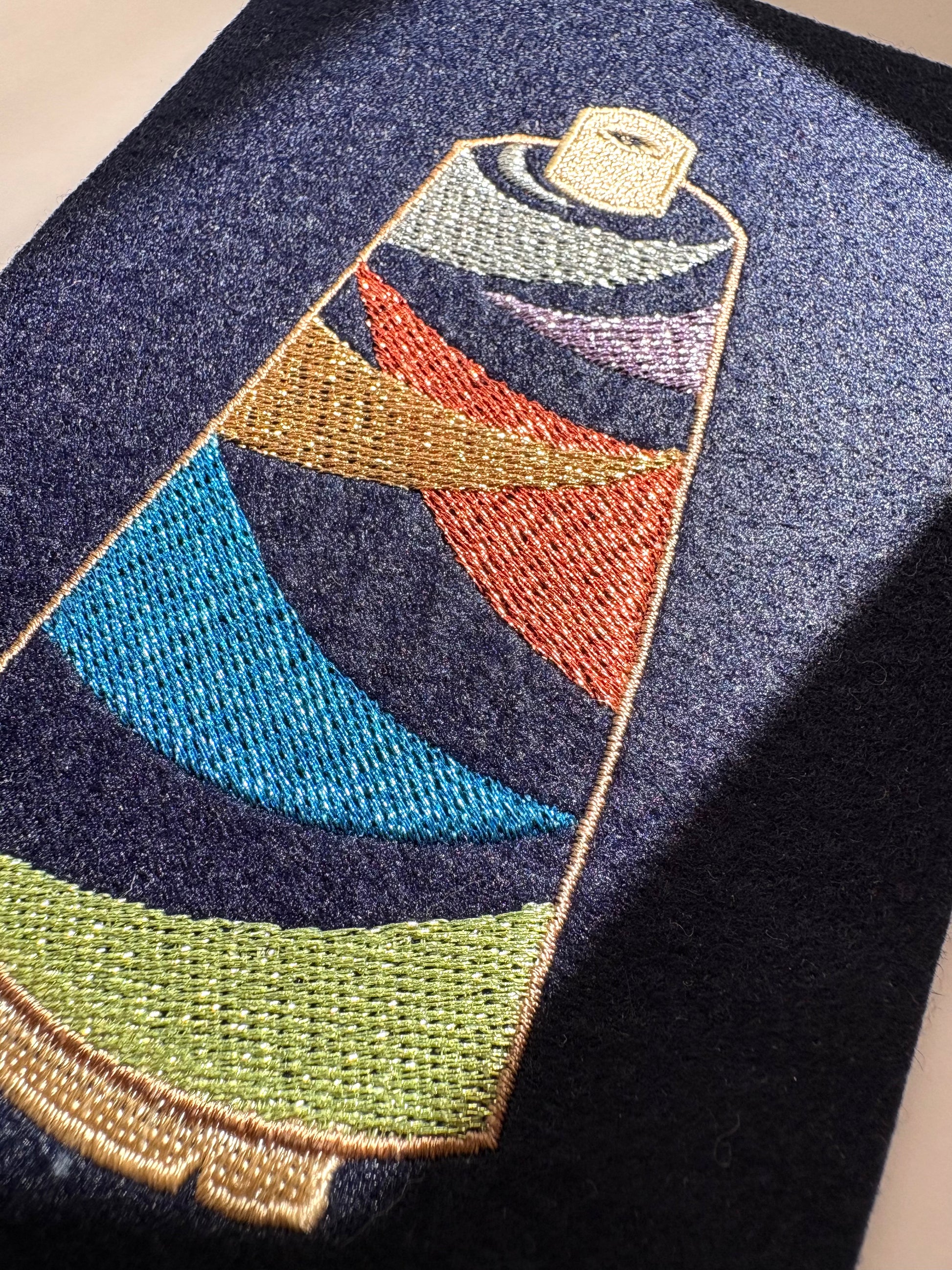 ミシン刺繍糸　ダインテックス刺繍サンプル　エンゼルキング