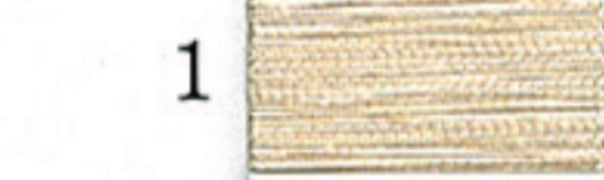 5分（細番手）金銀糸 　工業用細手メタリックミシン刺繍糸　5000m