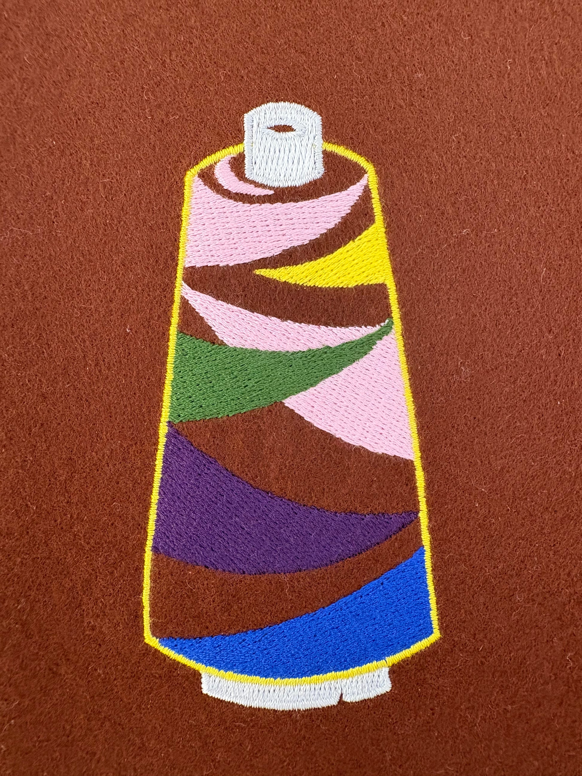 ミシン刺繍糸 モダール刺繍サンプル（糸）エンゼルキング