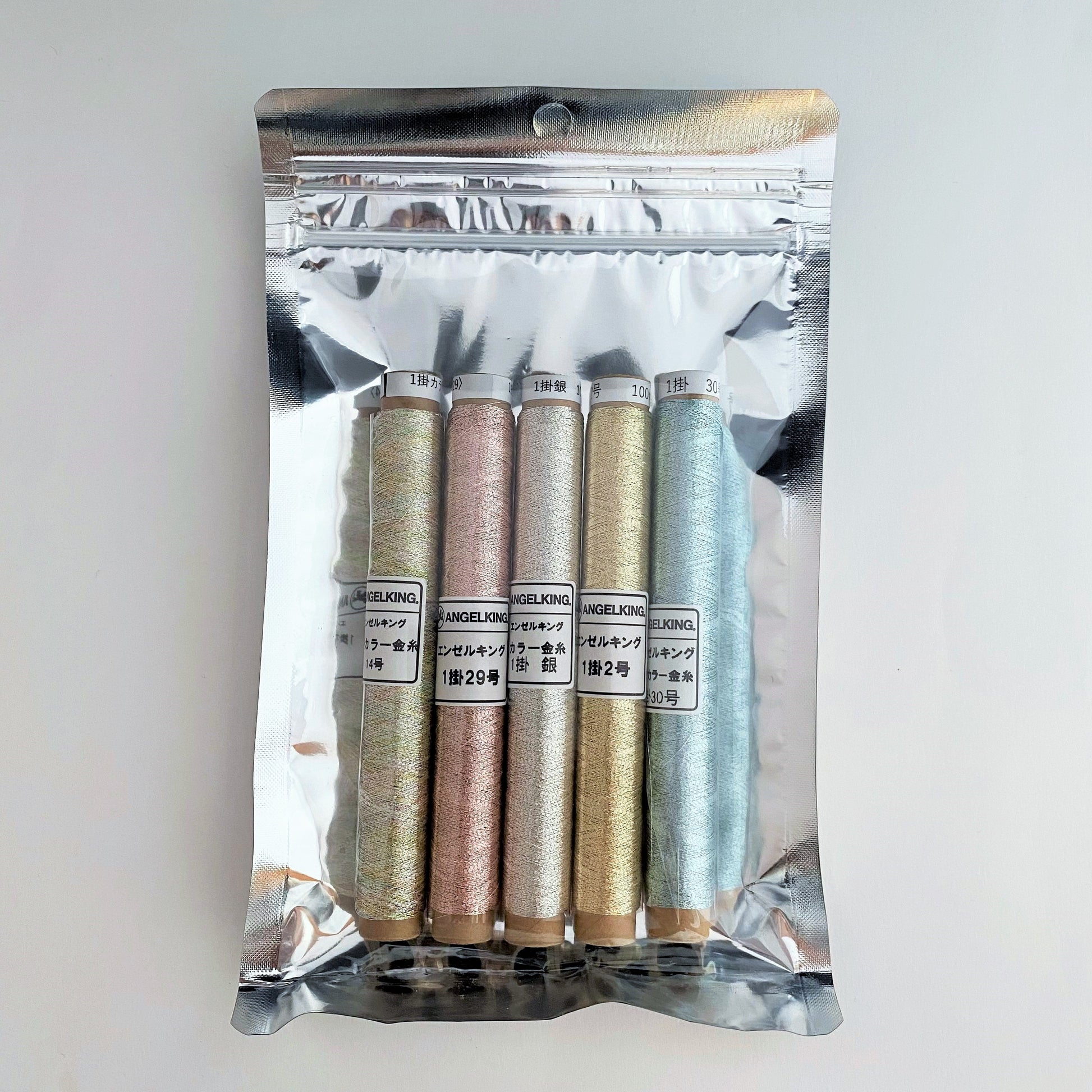 1掛カラー金糸セット　砂糖菓子　刺繍糸