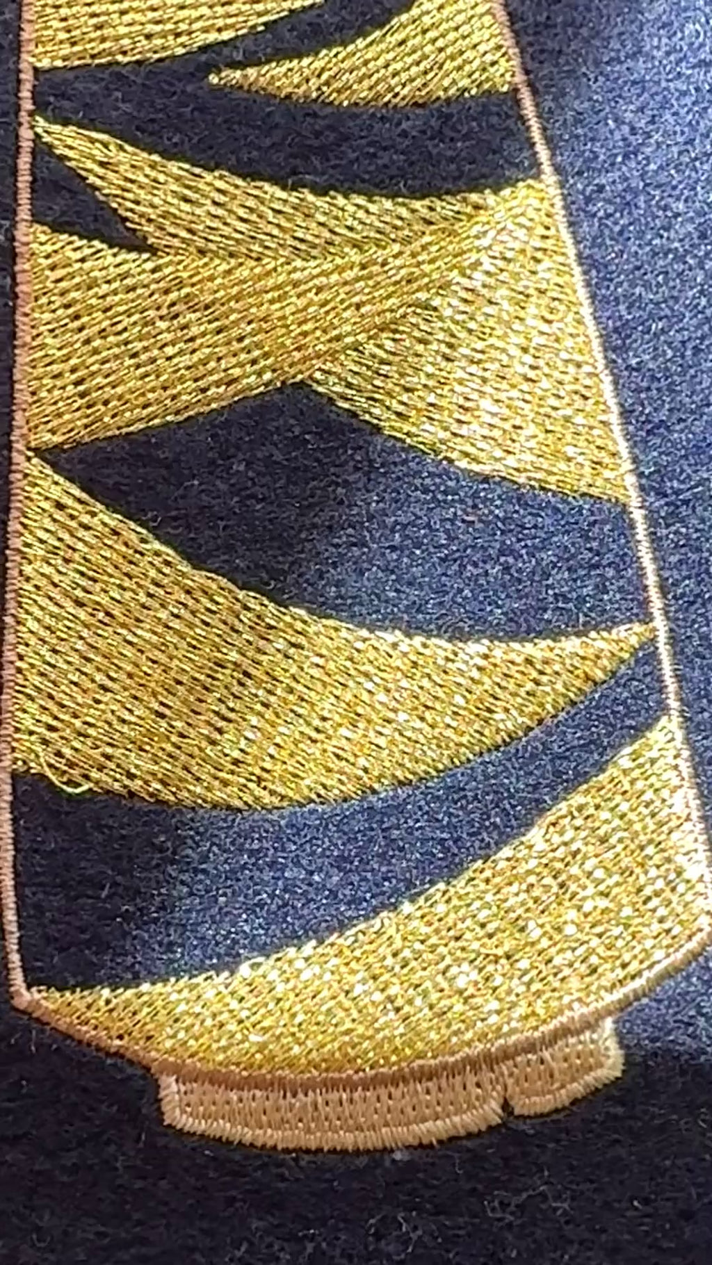 ミシン刺繍糸 金銀糸　刺繍サンプル　動画　エンゼルキング