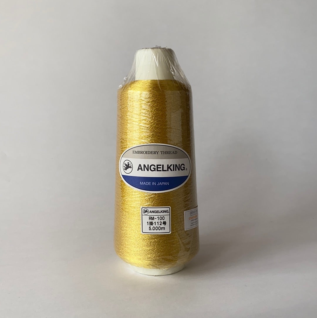 ミシン刺繍糸 金銀糸　1掛金　エンゼルキング