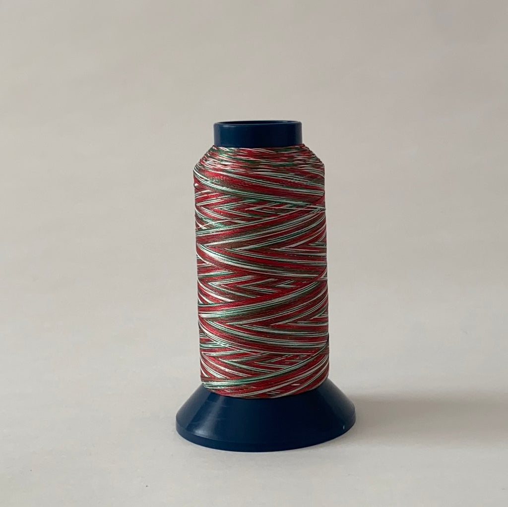 工業用マルチカラーポリエステルミシン刺繍糸　シルメイトマルチカラー2000m