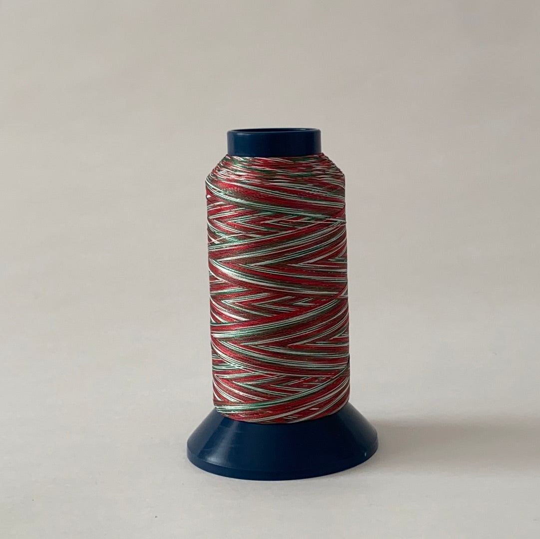 工業用マルチカラーポリエステルミシン刺繍糸　シルメイトマルチカラー2000m