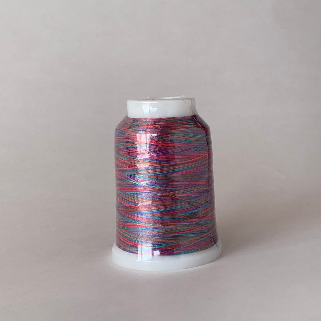 バリエ　工業用マルチカラーポリエステルミシン刺繍糸　1000m