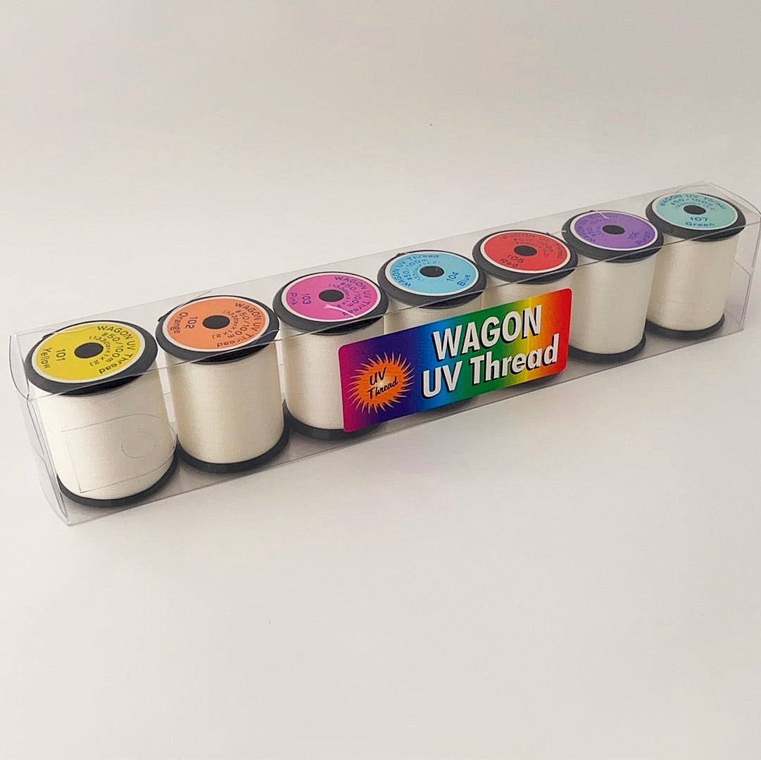 Wagon UV Thread 7-Color Set