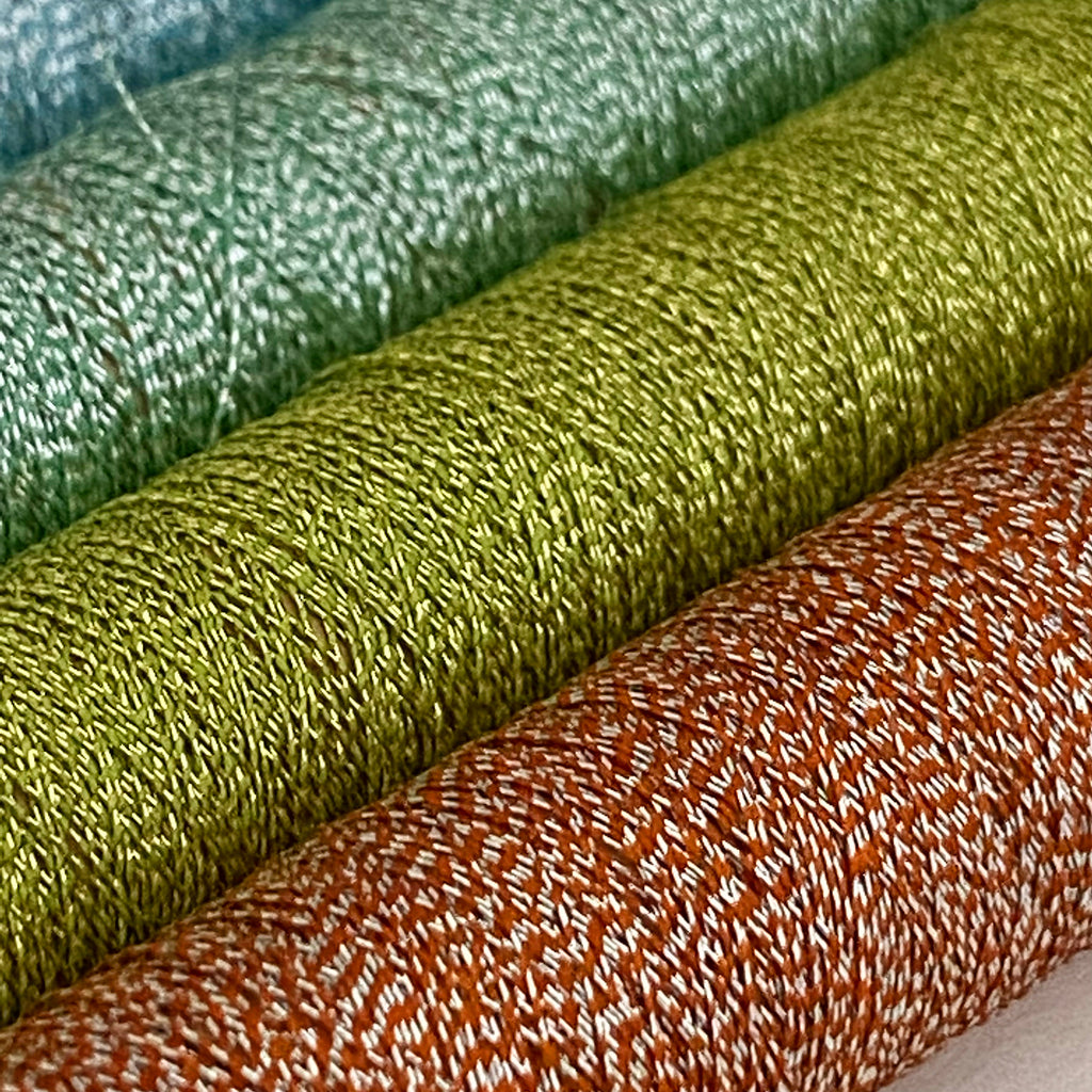 工業用メタリックミシン刺繍糸（蛇腹加工）　NCカラー蛇腹　3000m　