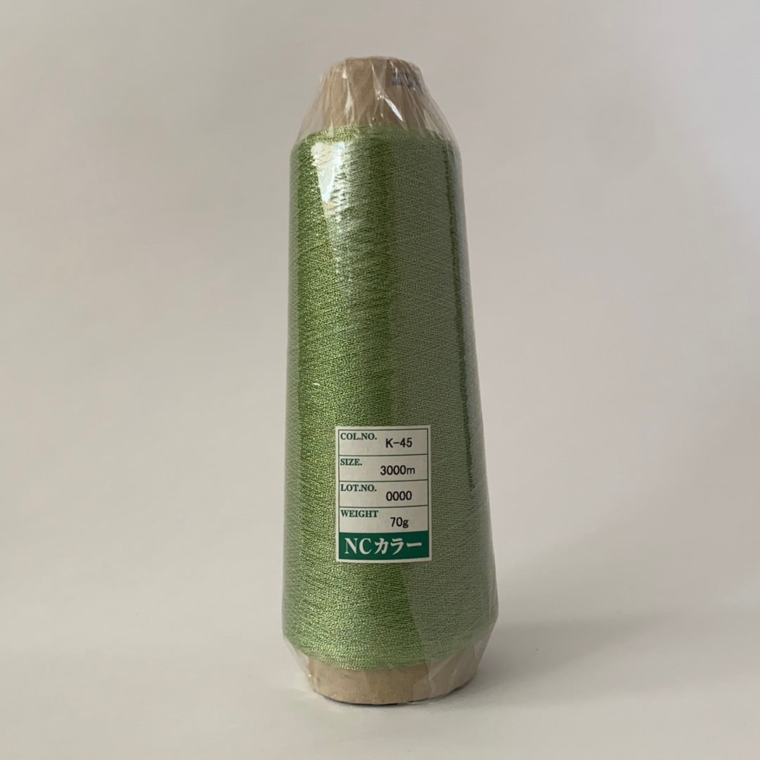 Industrial Metallic Embroidery Thread (Gimped) NC Color Gimped 3000m