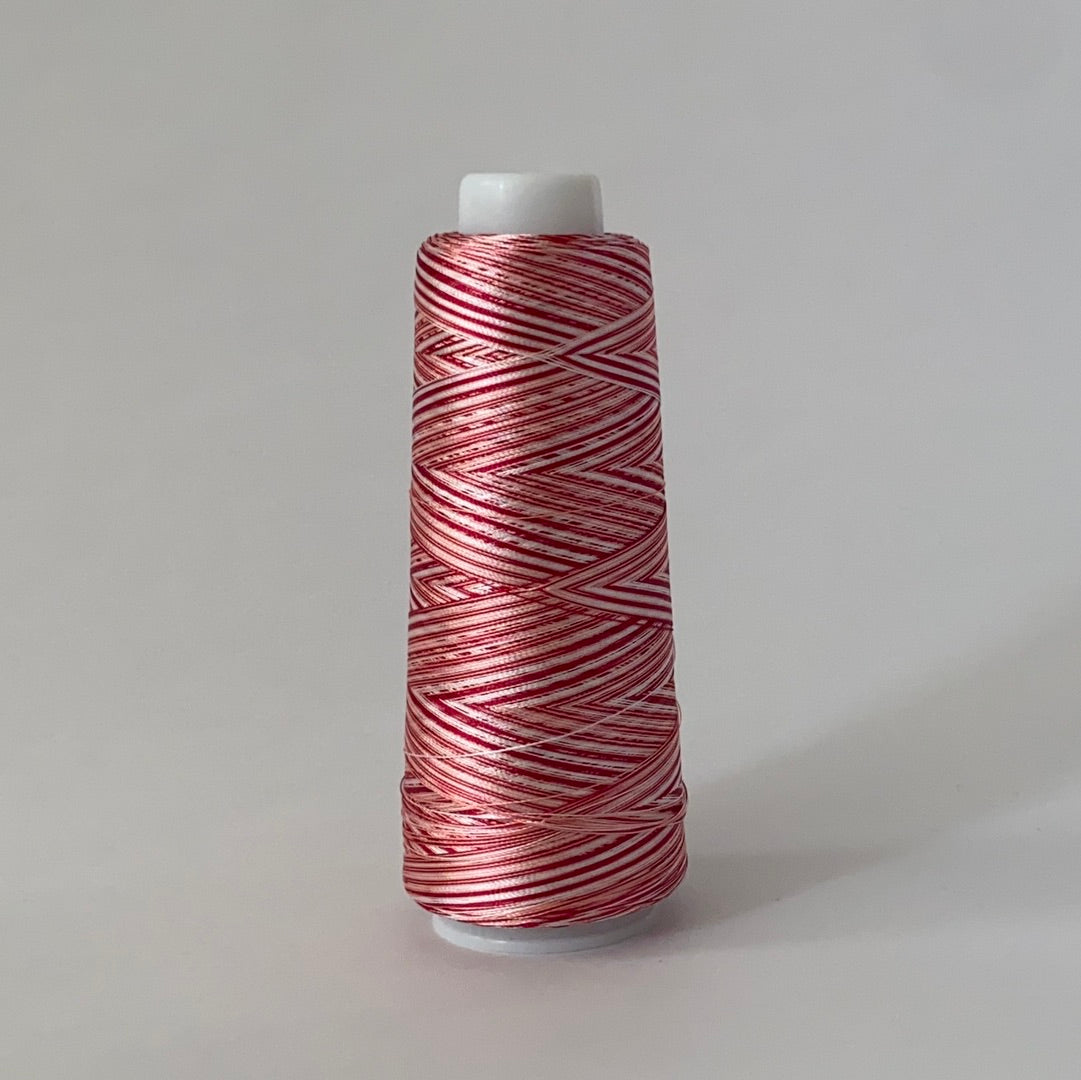 レーヨンミシン刺繍糸　120d/2【カスリ】工業用カスリ染め　3000m