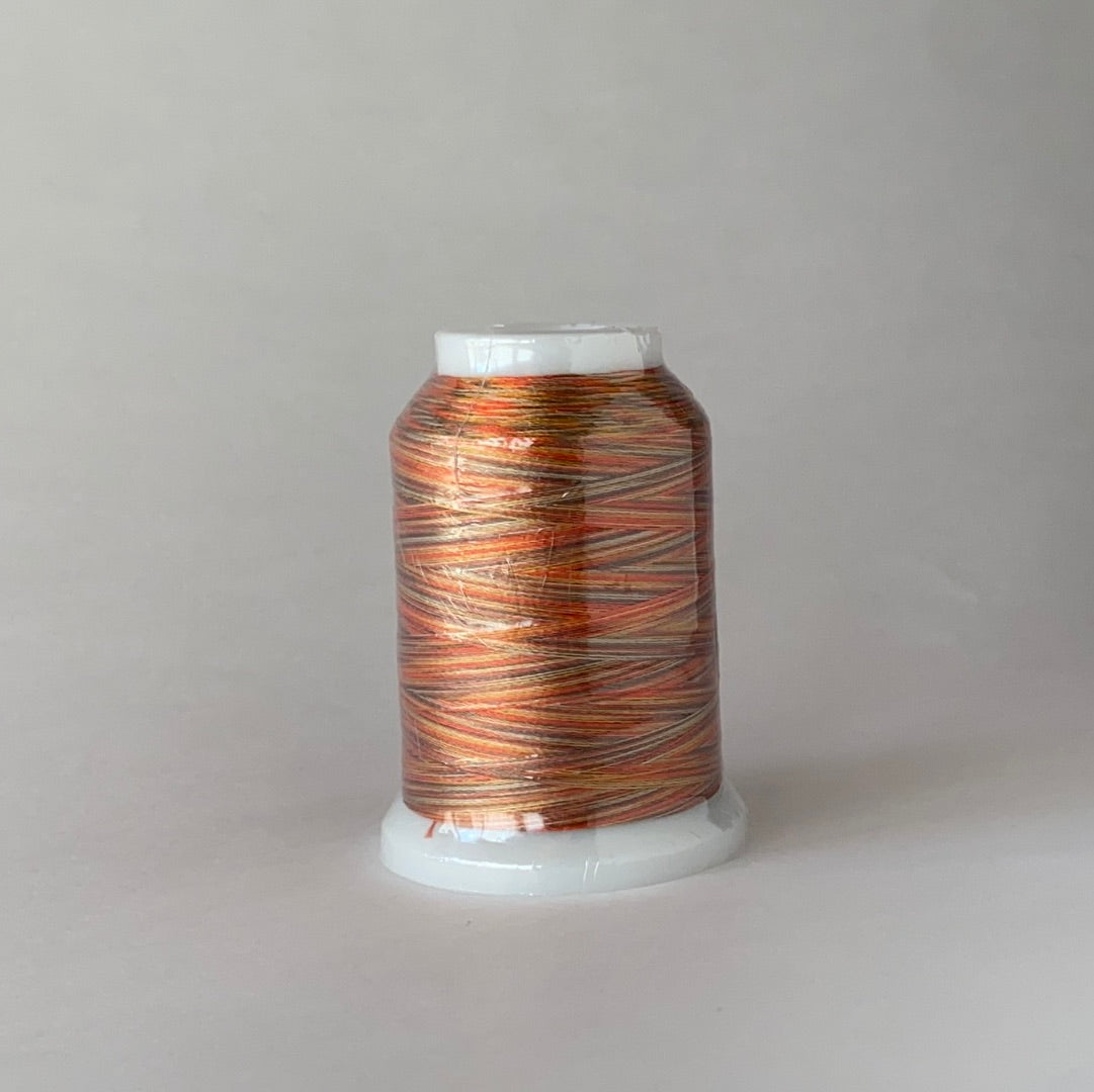 バリエ　工業用マルチカラーポリエステルミシン刺繍糸　1000m