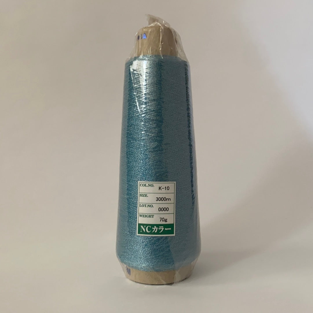 Industrial Metallic Embroidery Thread (Gimped) NC Color Gimped 3000m