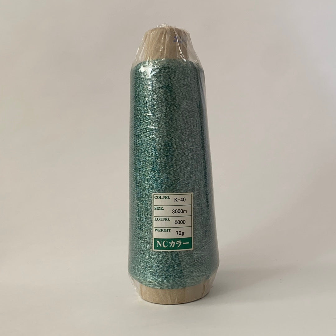 Industrial Metallic Embroidery Thread (Gimped) NC Color Gimped 3000m