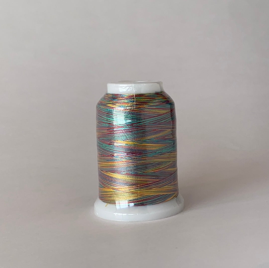 バリエ　工業用マルチカラーポリエステルミシン刺繍糸　1000m