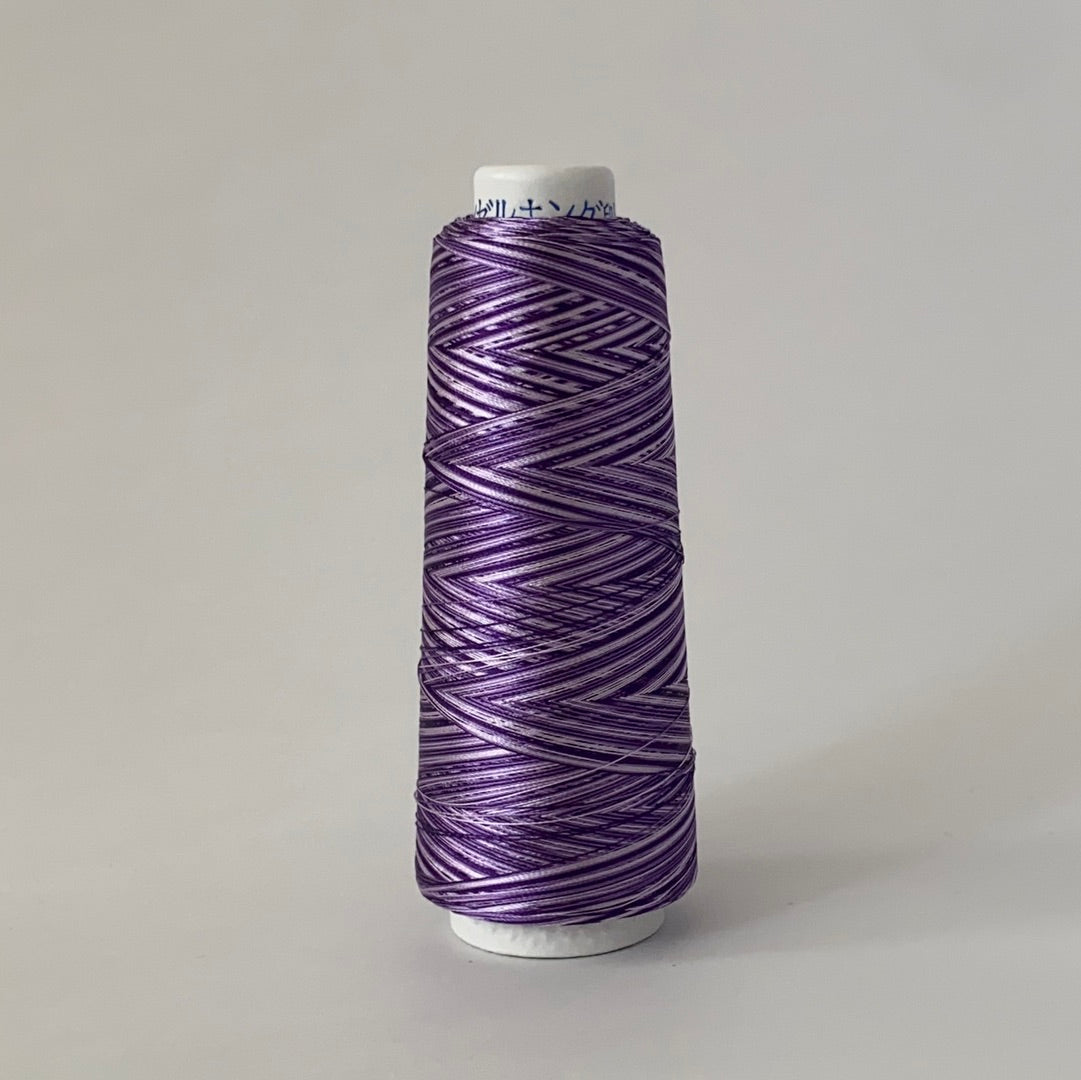 レーヨンミシン刺繍糸　120d/2【カスリ】工業用カスリ染め　3000m