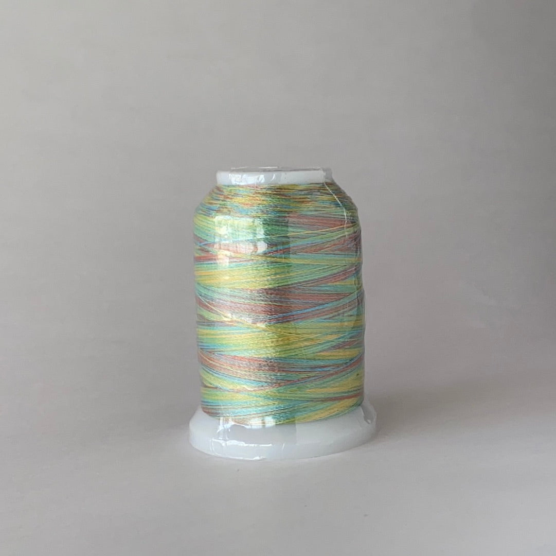 バリエ　工業用マルチカラーポリエステルミシン刺繍糸　1000m