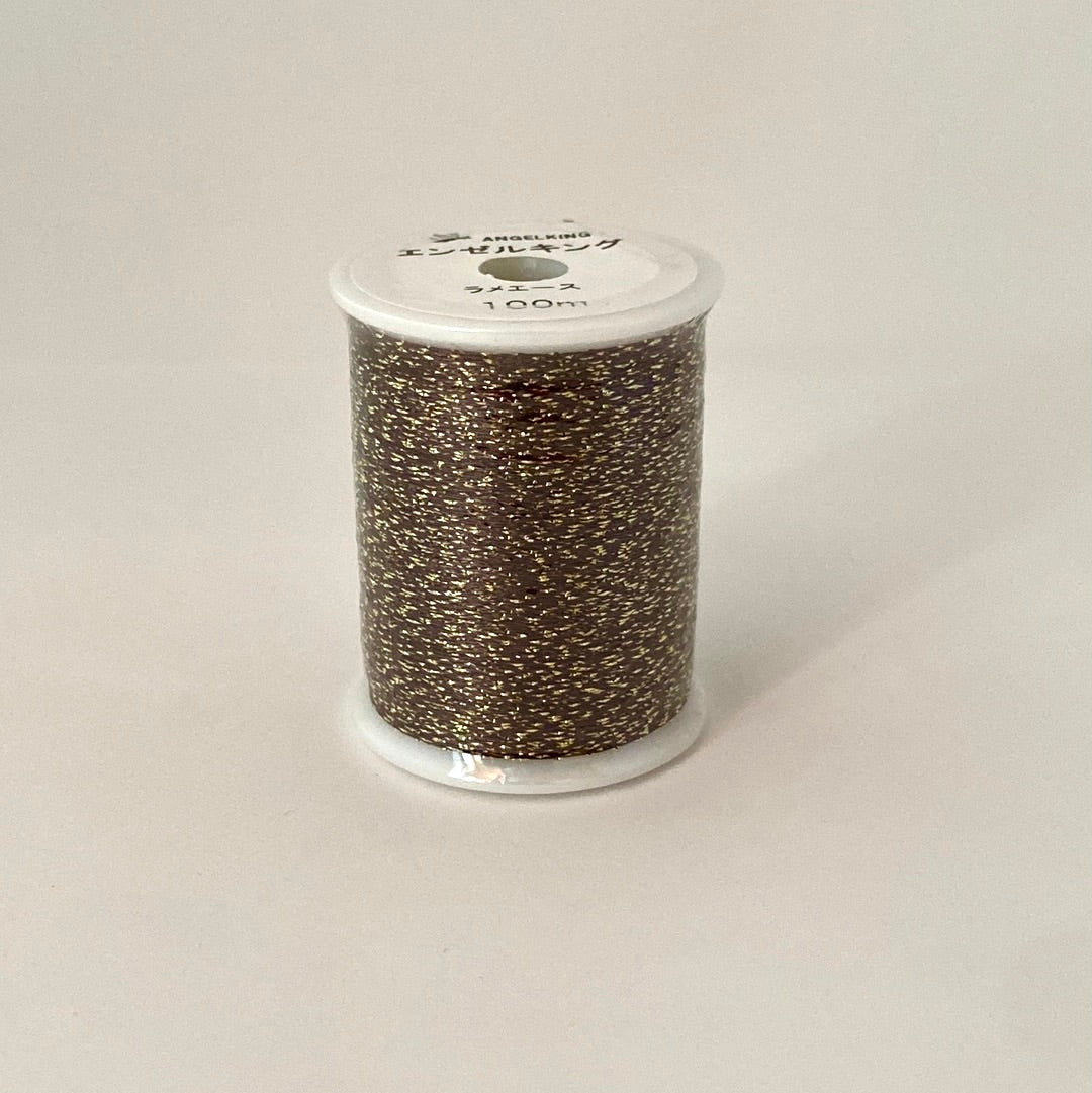 ラメエース【駒巻】刺繍・縫製・ステッチなど幅広く使えるラメ糸
