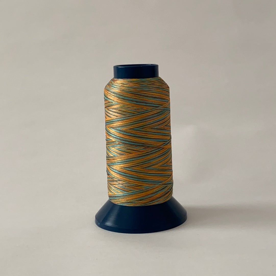 工業用マルチカラーポリエステルミシン刺繍糸　シルメイトマルチカラー2000m