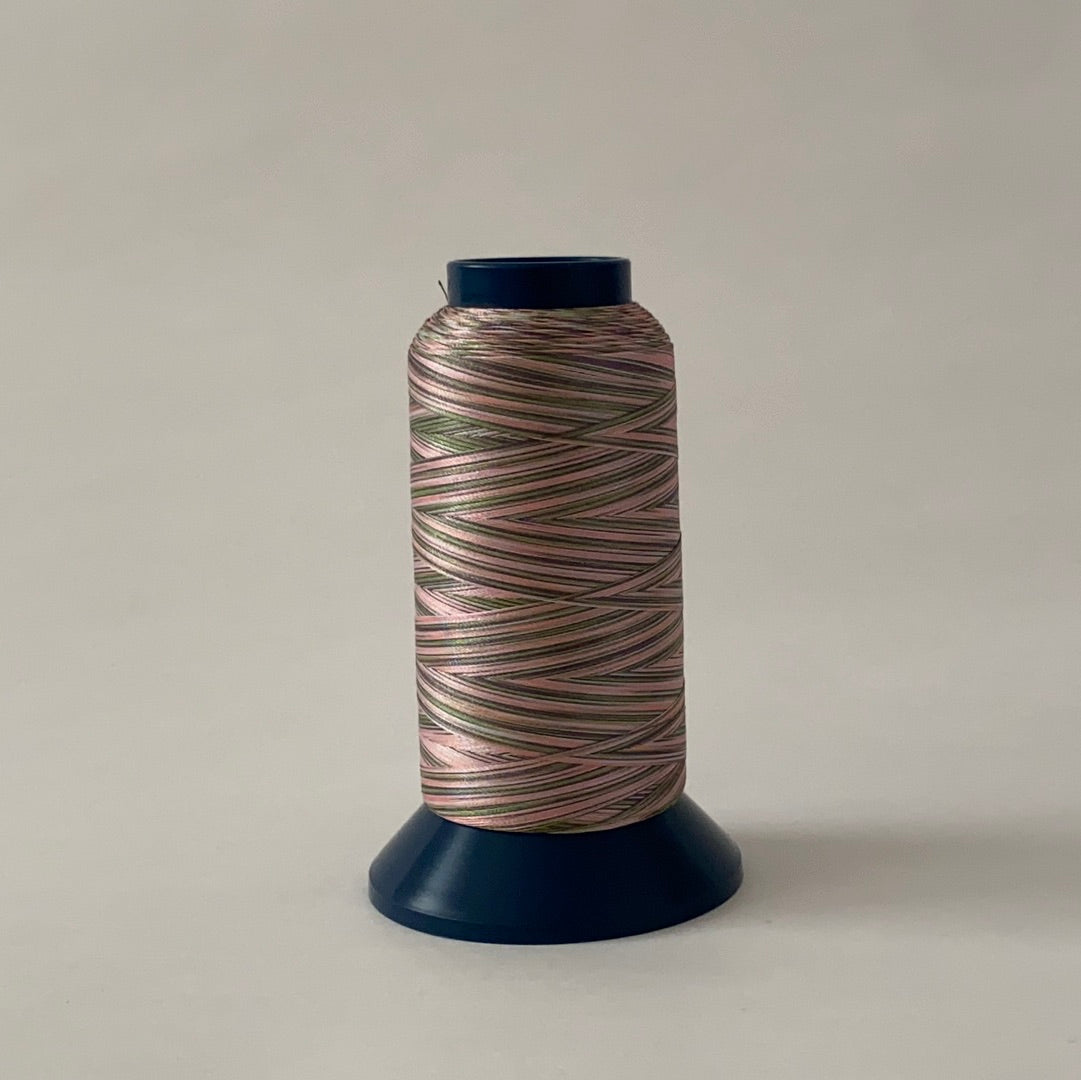 工業用マルチカラーポリエステルミシン刺繍糸　シルメイトマルチカラー2000m