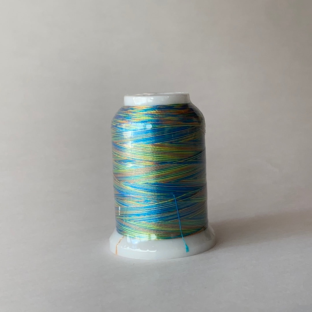 バリエ　工業用マルチカラーポリエステルミシン刺繍糸　1000m