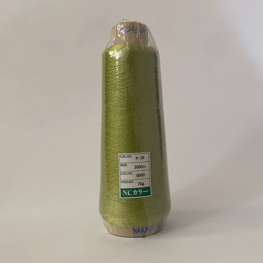Industrial Metallic Embroidery Thread (Gimped) NC Color Gimped 3000m