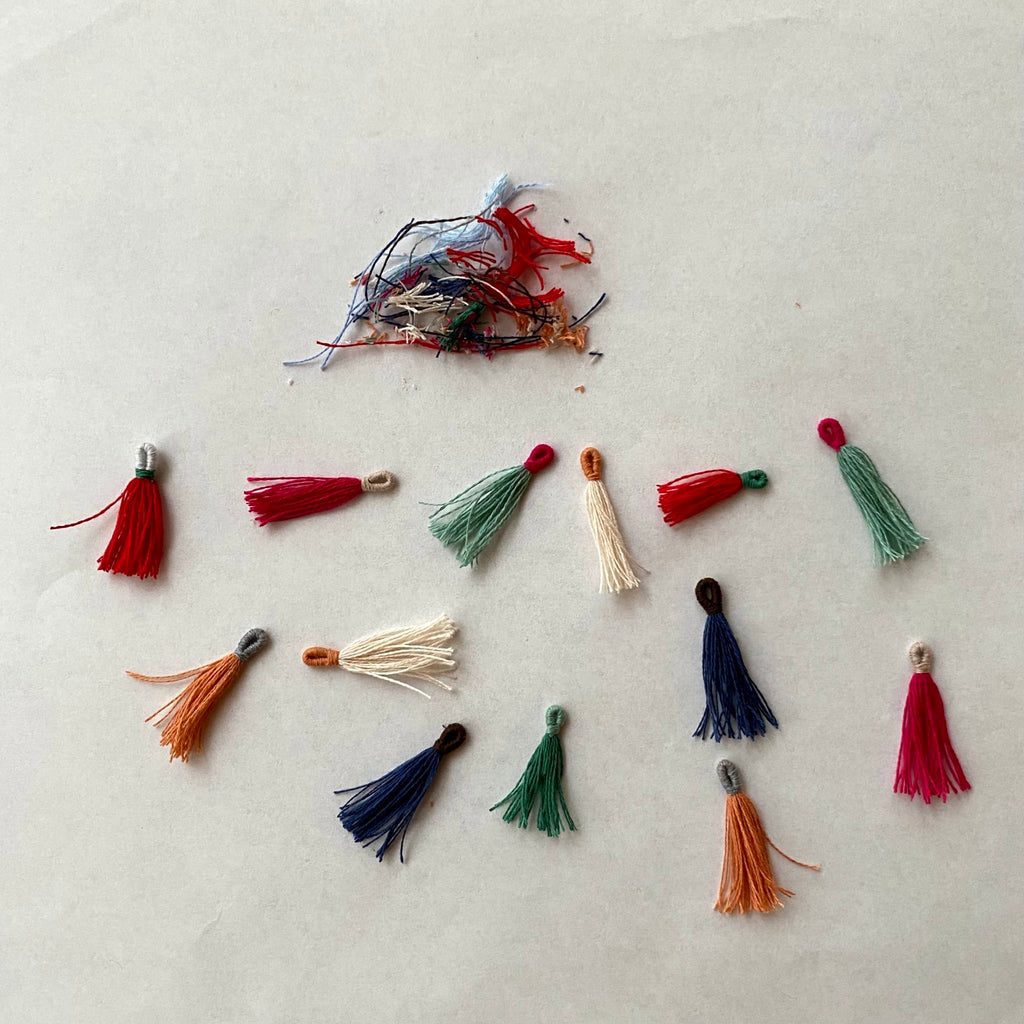 Recommended set for embroidery beginners: 50m x 5 colors (half size)