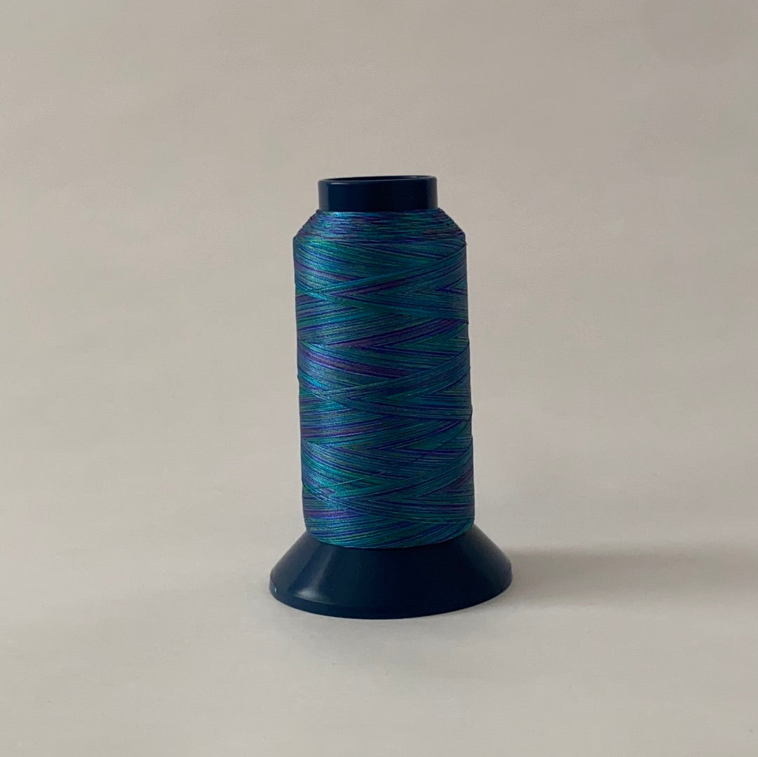 工業用マルチカラーポリエステルミシン刺繍糸　シルメイトマルチカラー2000m