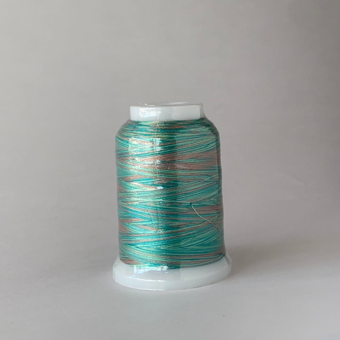 バリエ　工業用マルチカラーポリエステルミシン刺繍糸　1000m