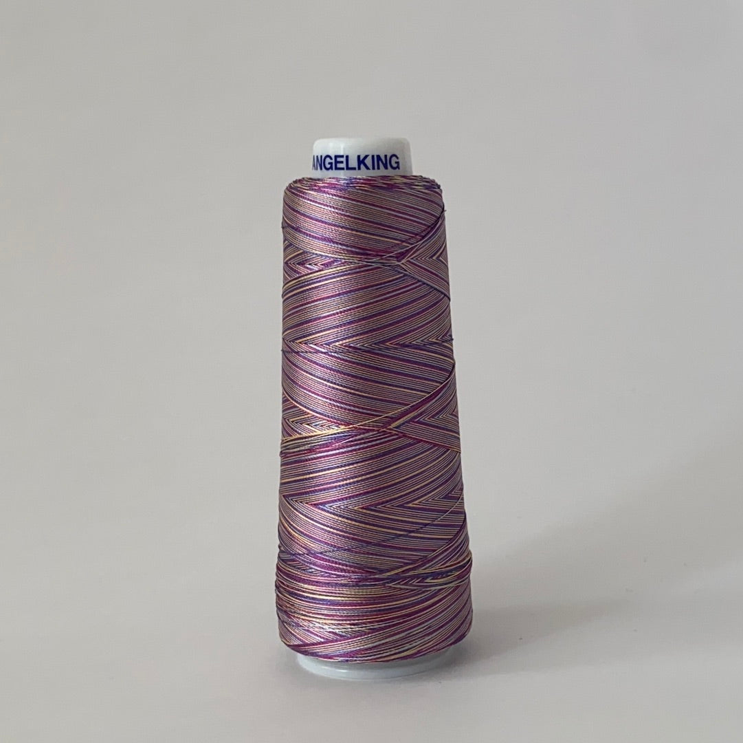 レーヨンミシン刺繍糸　120d/2【カスリ】工業用カスリ染め　3000m