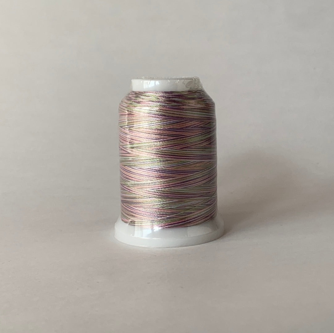 バリエ　工業用マルチカラーポリエステルミシン刺繍糸　1000m