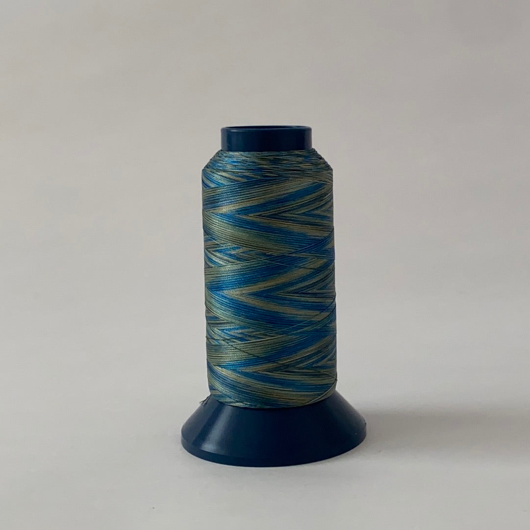 工業用マルチカラーポリエステルミシン刺繍糸　シルメイトマルチカラー2000m