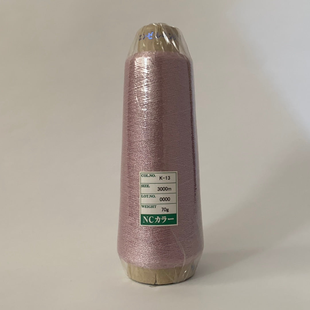 Industrial Metallic Embroidery Thread (Gimped) NC Color Gimped 3000m
