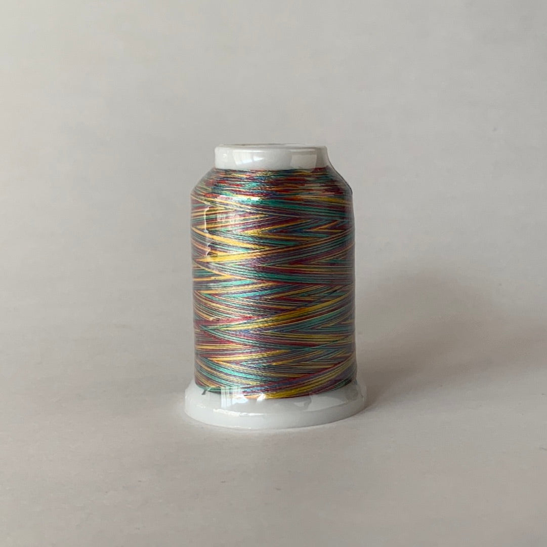バリエ　工業用マルチカラーポリエステルミシン刺繍糸　1000m