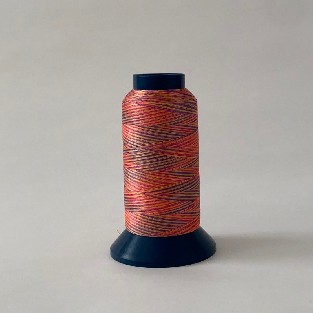 工業用マルチカラーポリエステルミシン刺繍糸　シルメイトマルチカラー2000m
